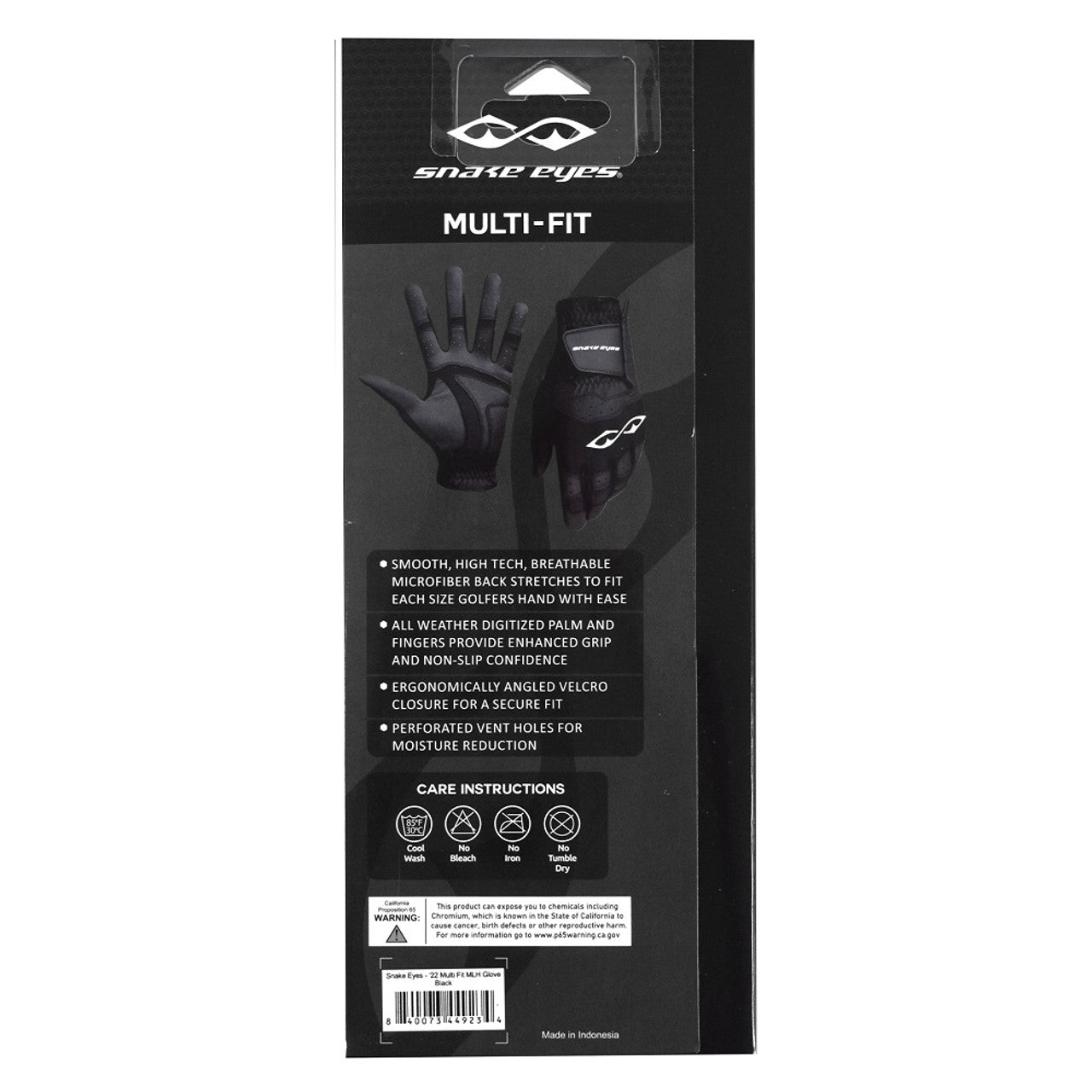 Snake Eyes Golf MRH Multi-Fit Glove