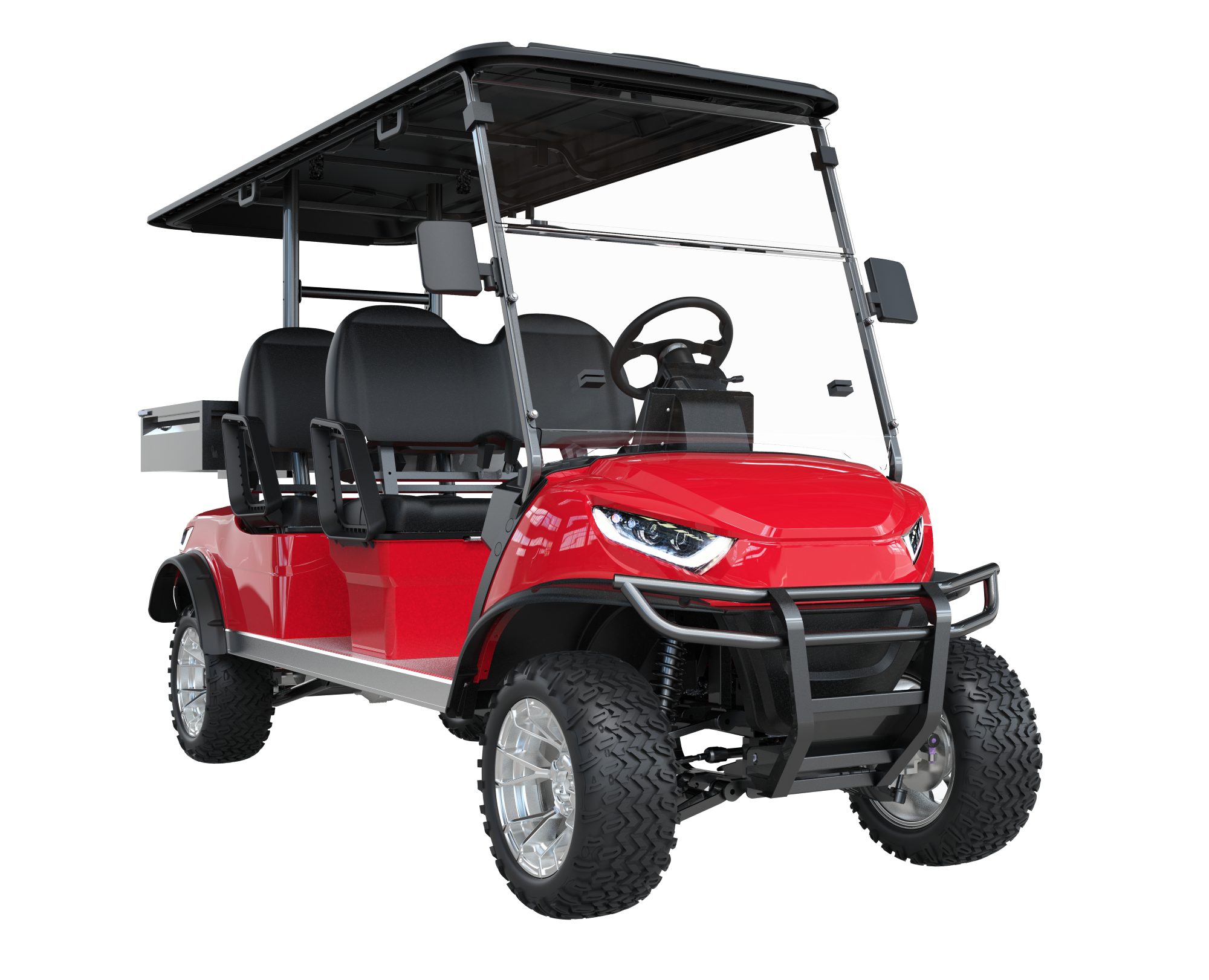 RANGER Lifted Electric UTV with Cargo Bed