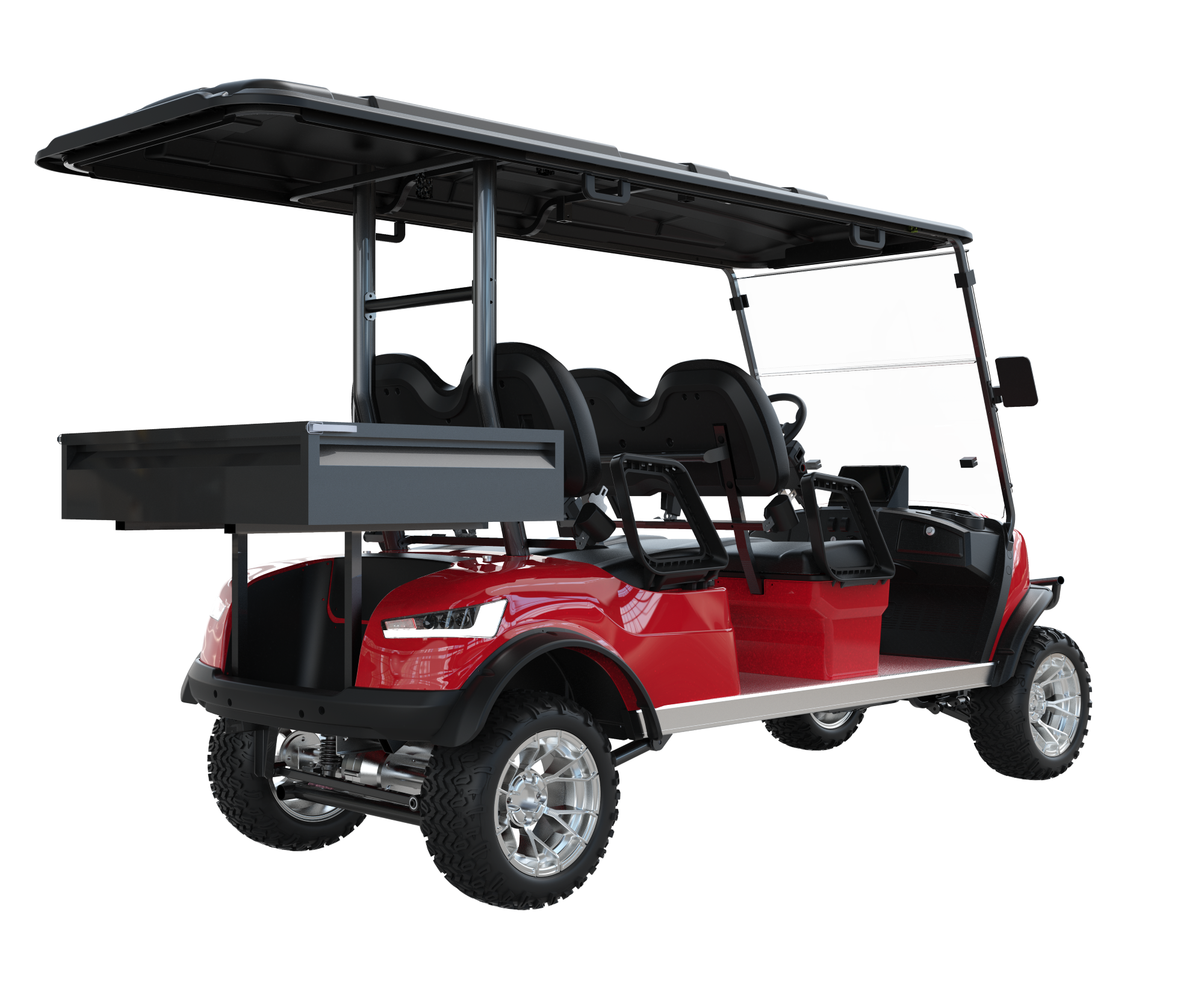 RANGER Lifted Electric UTV with Cargo Bed