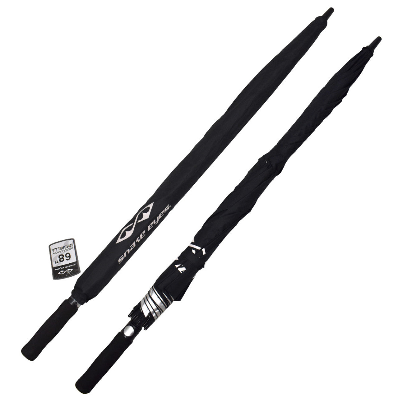 Snake Eyes Golf 68" Double Canopy Umbrella