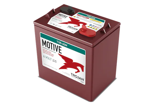 Trojan T105-AGM 6V Lead-Acid Battery