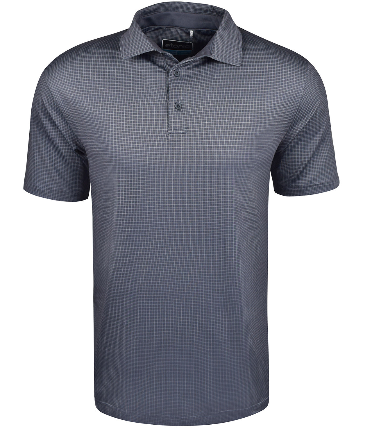 Etonic '23 Gingham Print Polo
