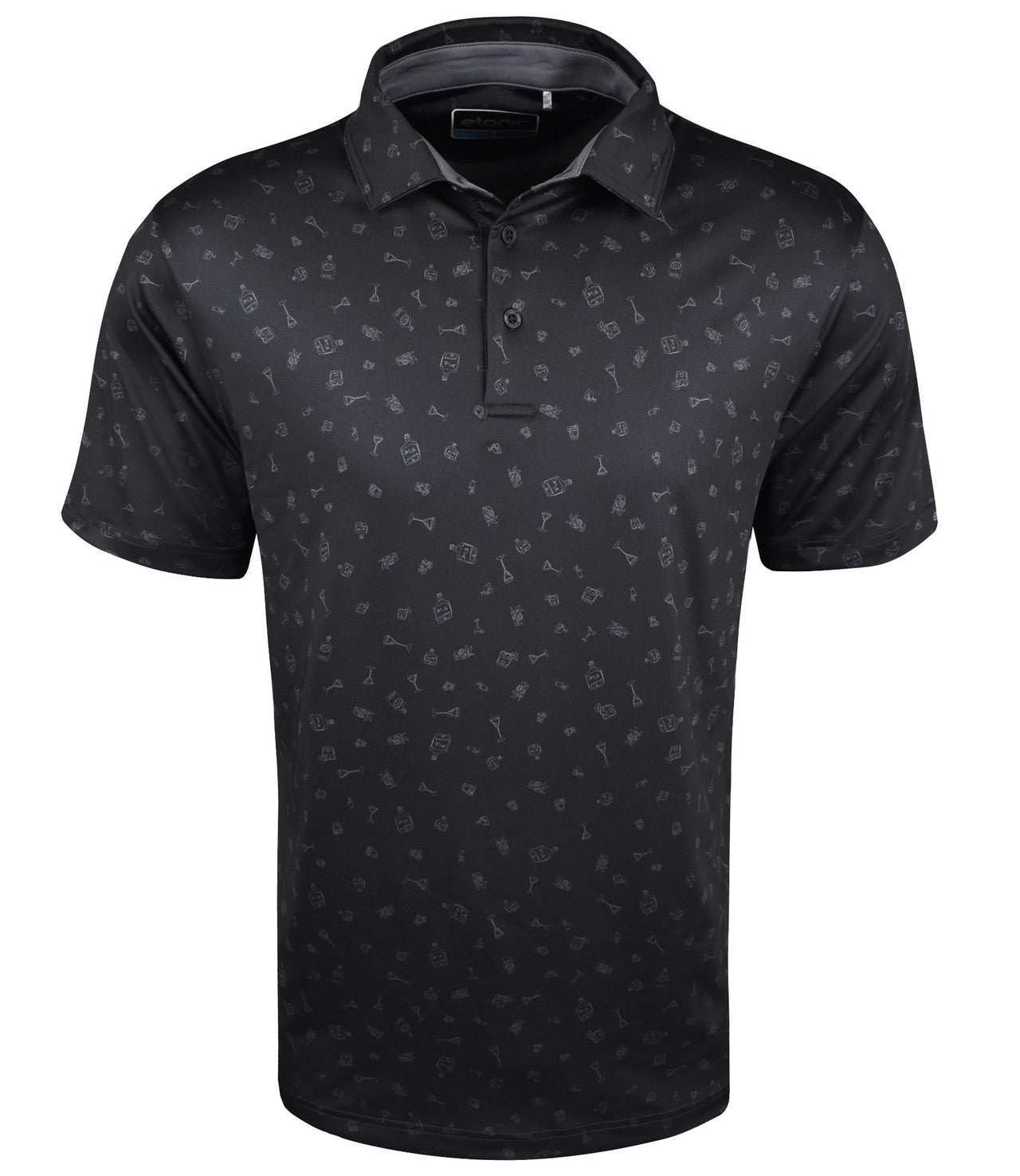 Etonic '23 Martini Glass Print Polo