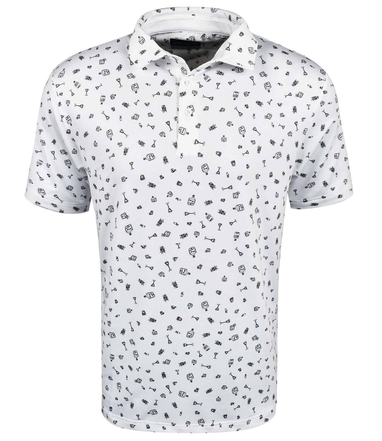 Etonic '23 Martini Glass Print Polo