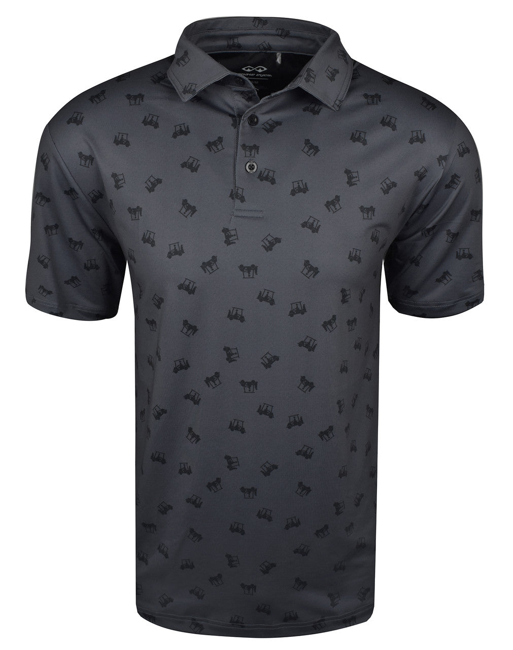 Snake Eyes Golf '23 Golf Cart Print Polo