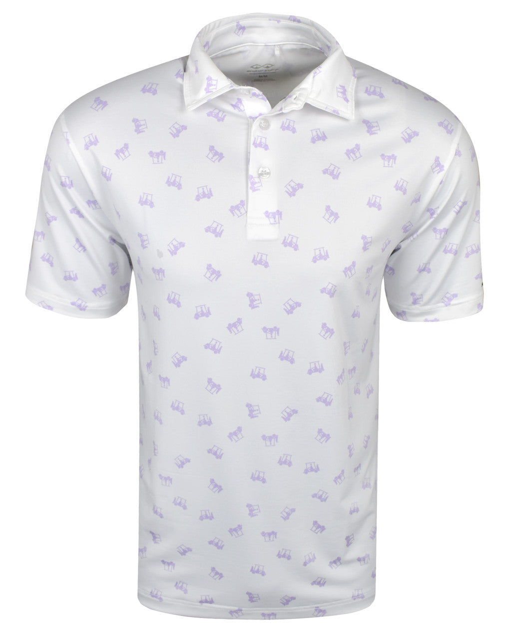 Snake Eyes Golf '23 Golf Cart Print Polo