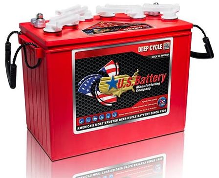 US BATTERY US12VXC2 / DC12VXC 12V 155AH DEEP CYCLE,