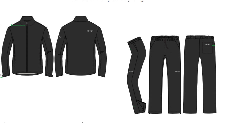 Snake Eyes- Mens Waterproof Rain Jacket