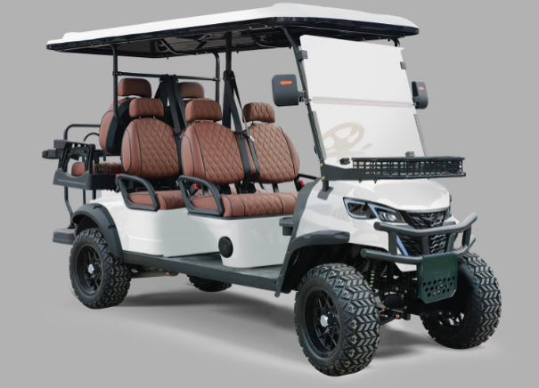 The Carts Club Venture Lifted Electric Golf Cart