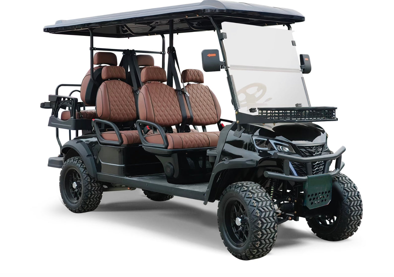The Carts Club Venture Lifted Electric Golf Cart