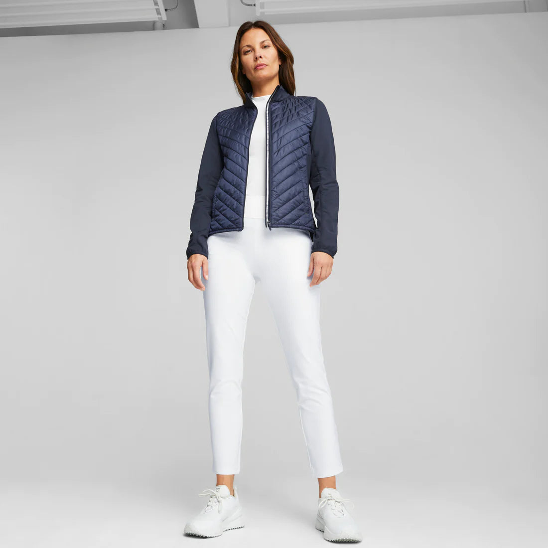 PUMA Women's Frost Quilted Golf Jacket