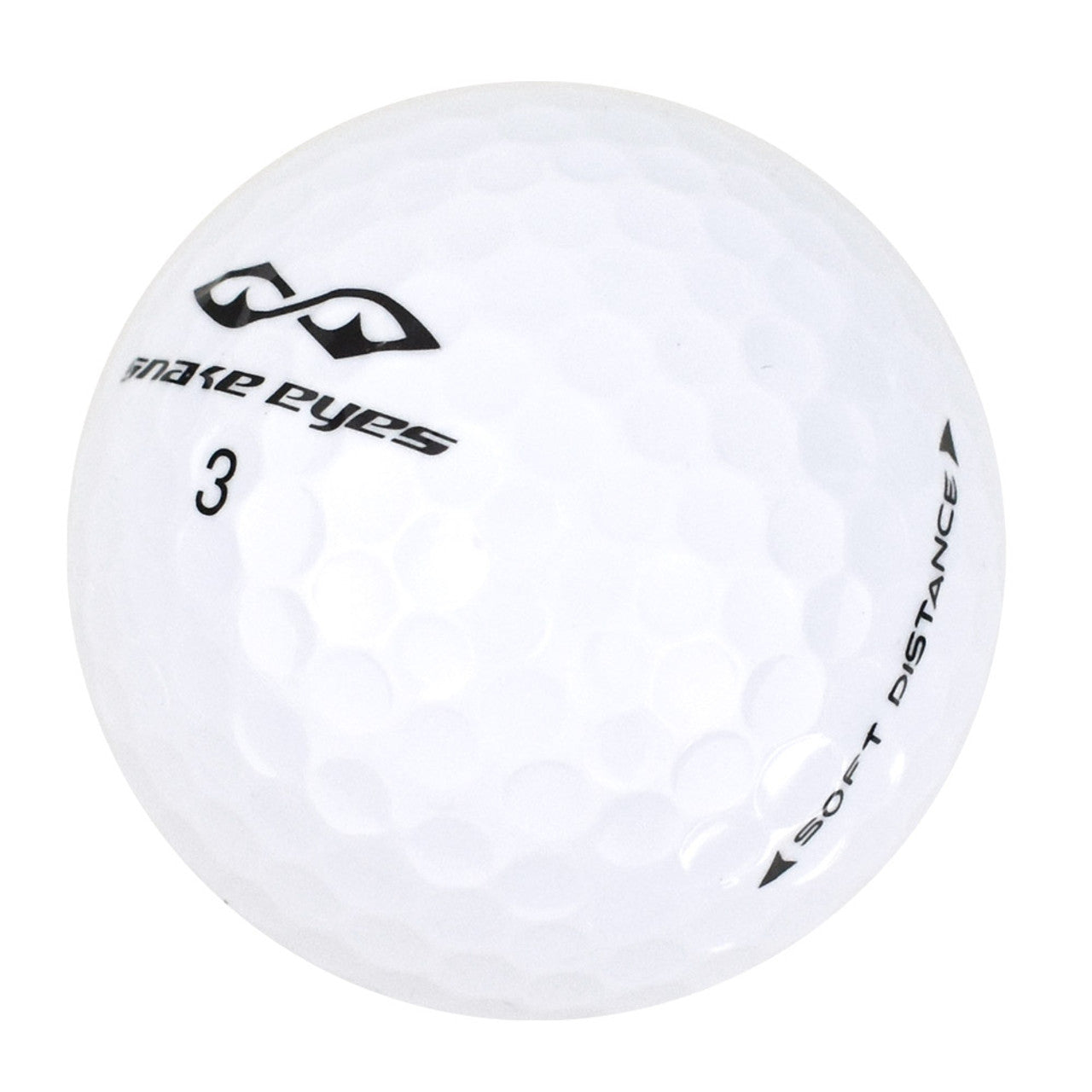 Snake Eyes Soft Distance Golf Ball Dozen