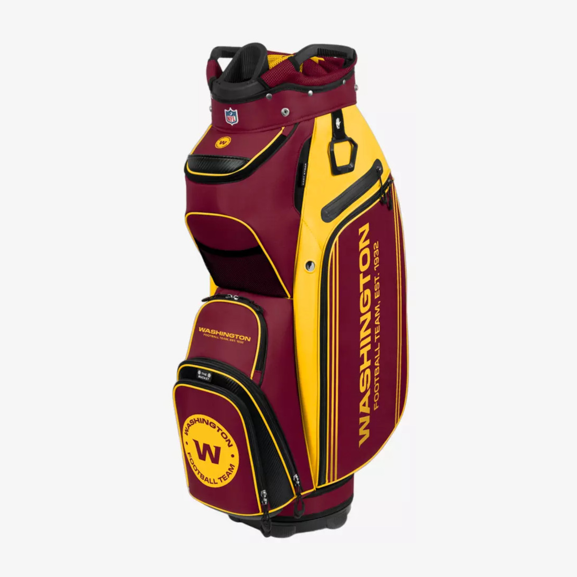 Team Effort Golf NFL Bucket III Cooler Cart Bag Washington Football Team