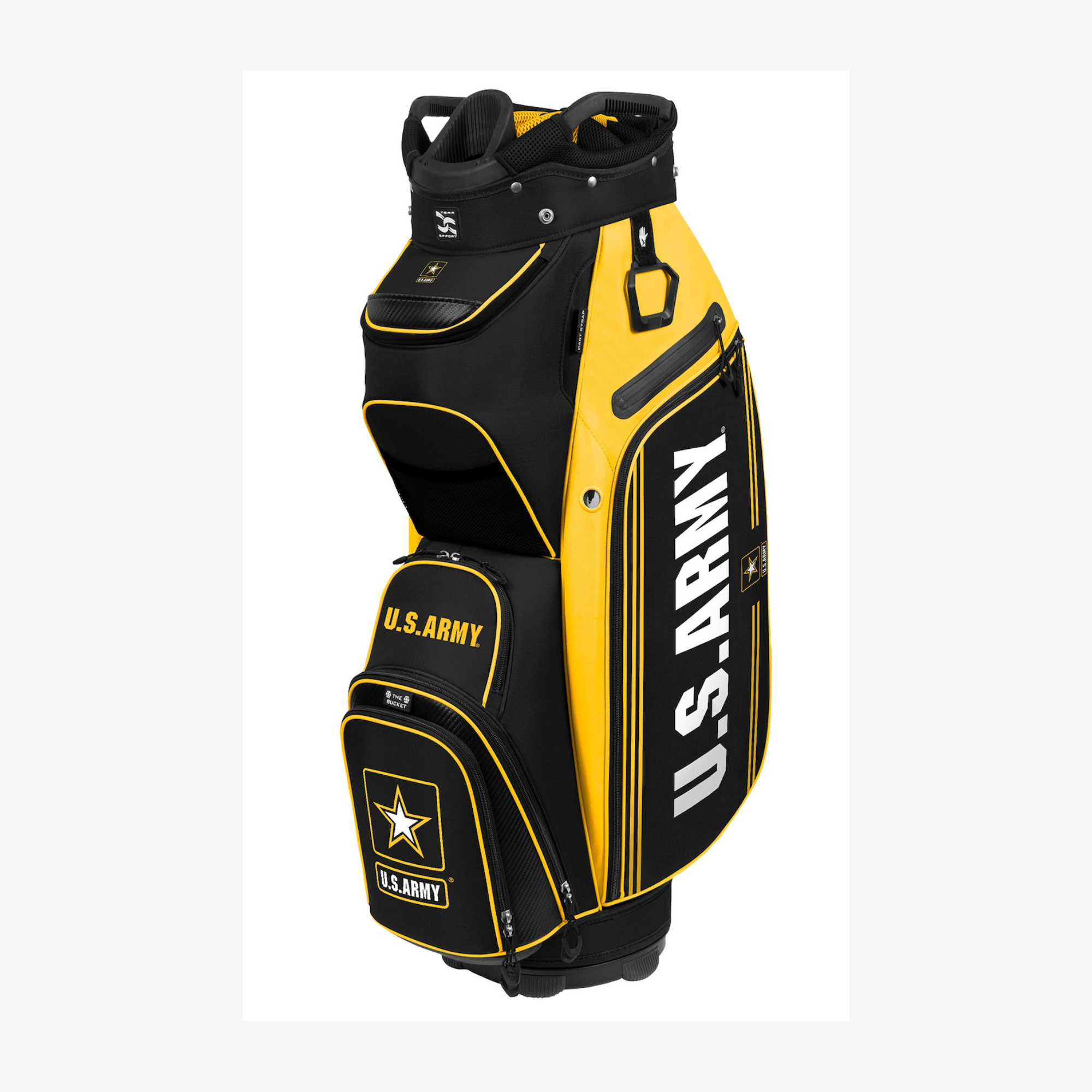 Team Effort Golf U.S. Military Bucket III Cooler Cart Bag Army