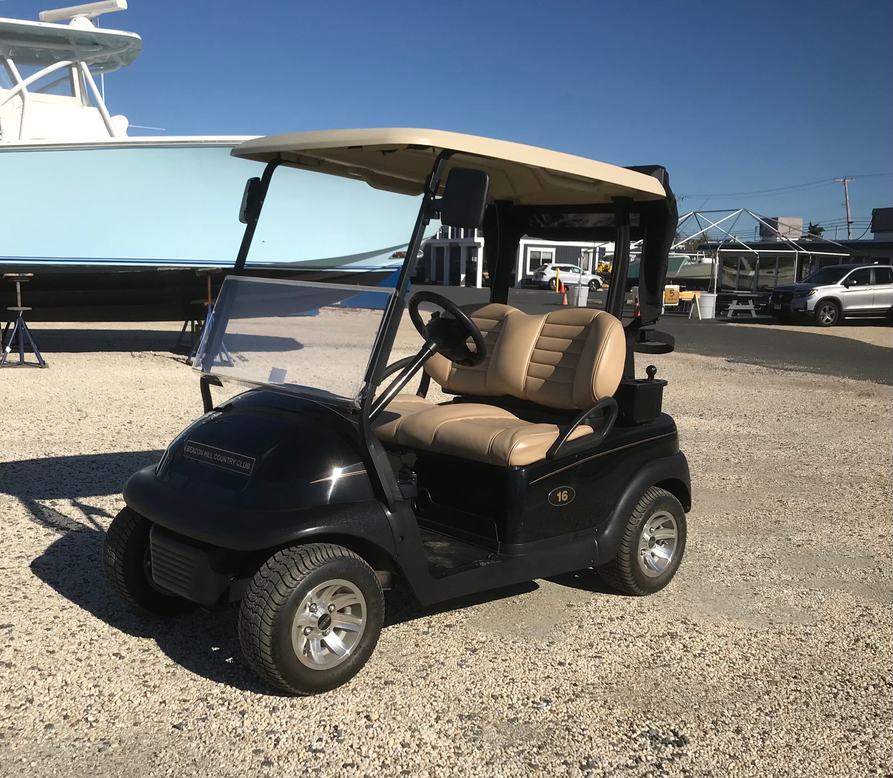 2007 Club Car Precedent 48 Volt Electric 4 Passenger Golf Cart Lifted