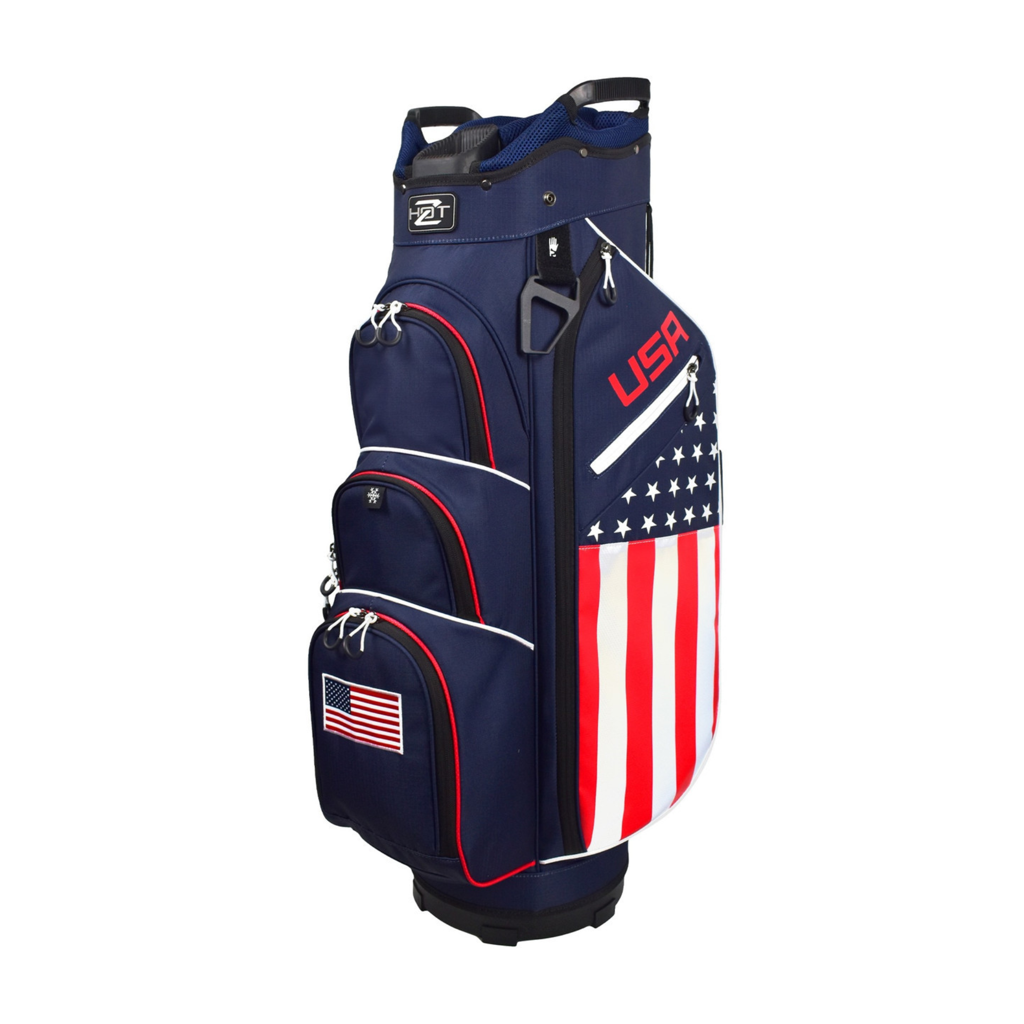 2025 HOT-Z GOLF FLAG CART BAG - USA