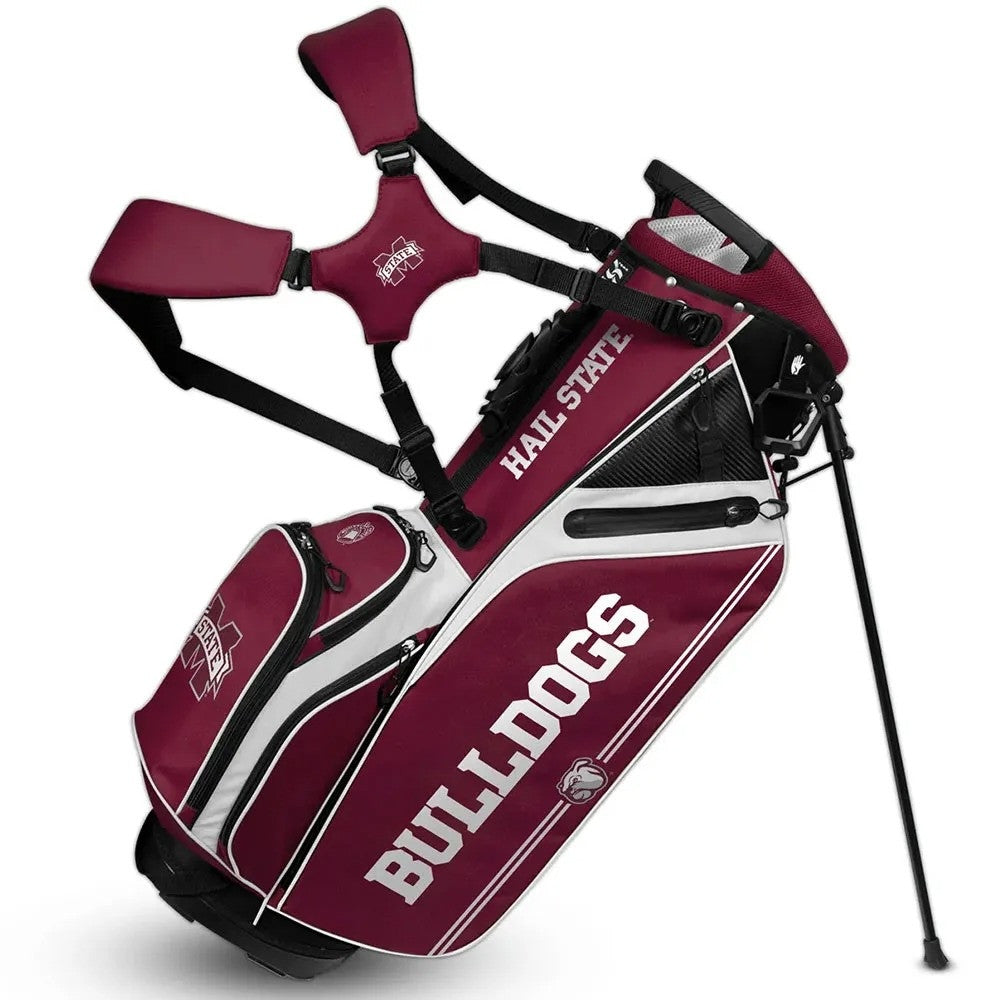 Team Effort Golf NCAA Carry/Stand Bag Mississippi State Bulldogs