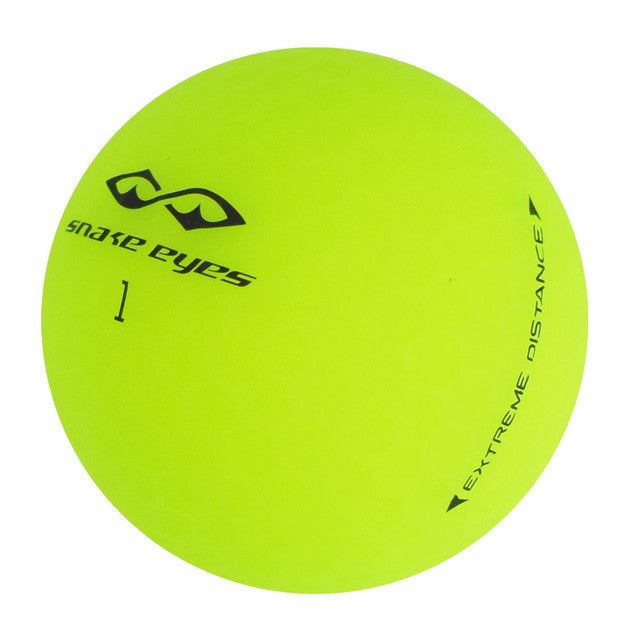 Snake Eyes Extreme Distance Golf Ball Dozen