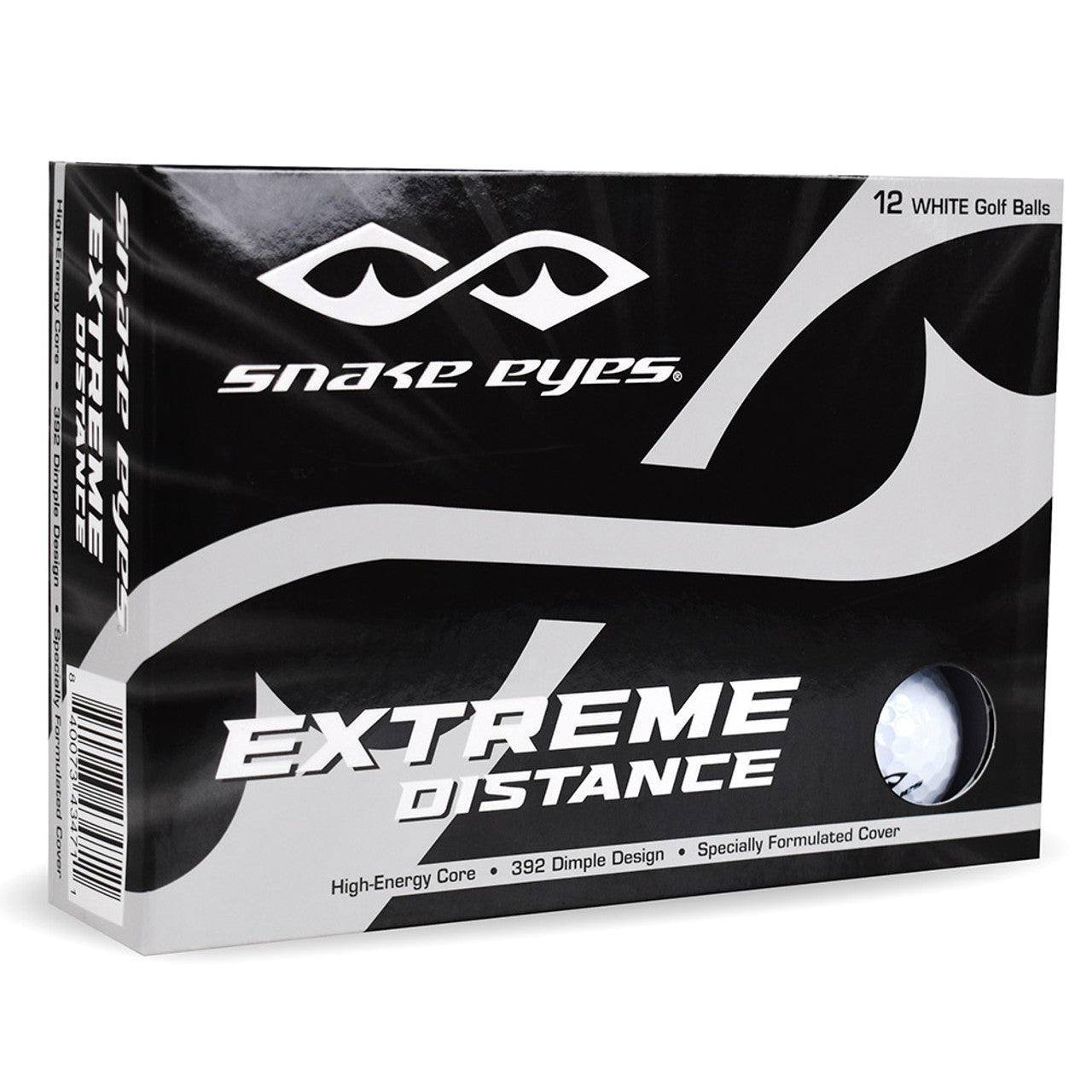 Snake Eyes Extreme Distance Golf Ball Dozen