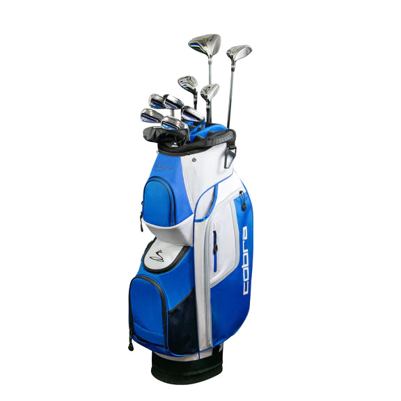 Cobra Fly-XL 13 Piece Golf Club and Golf Cart Bag Complete Set