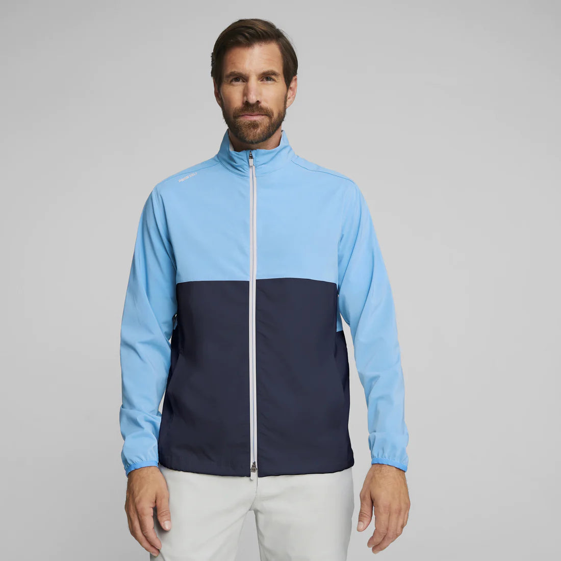 PUMA Mens Monterey Wind Golf Jacket